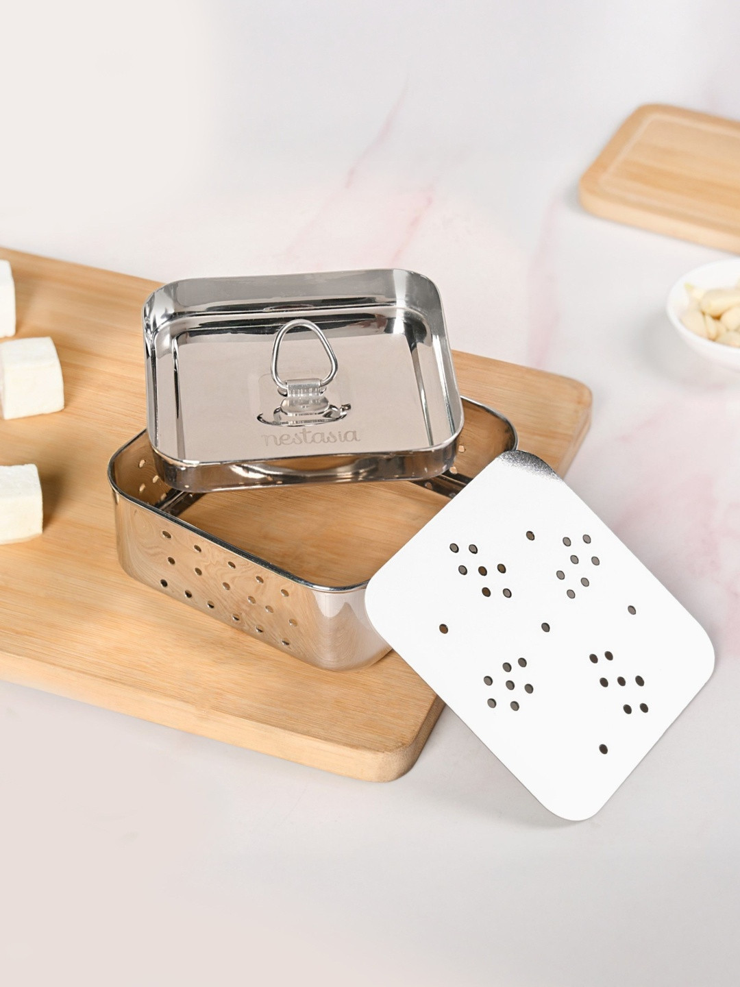 Nestasia Stainless Steel Paneer Maker Mould Press