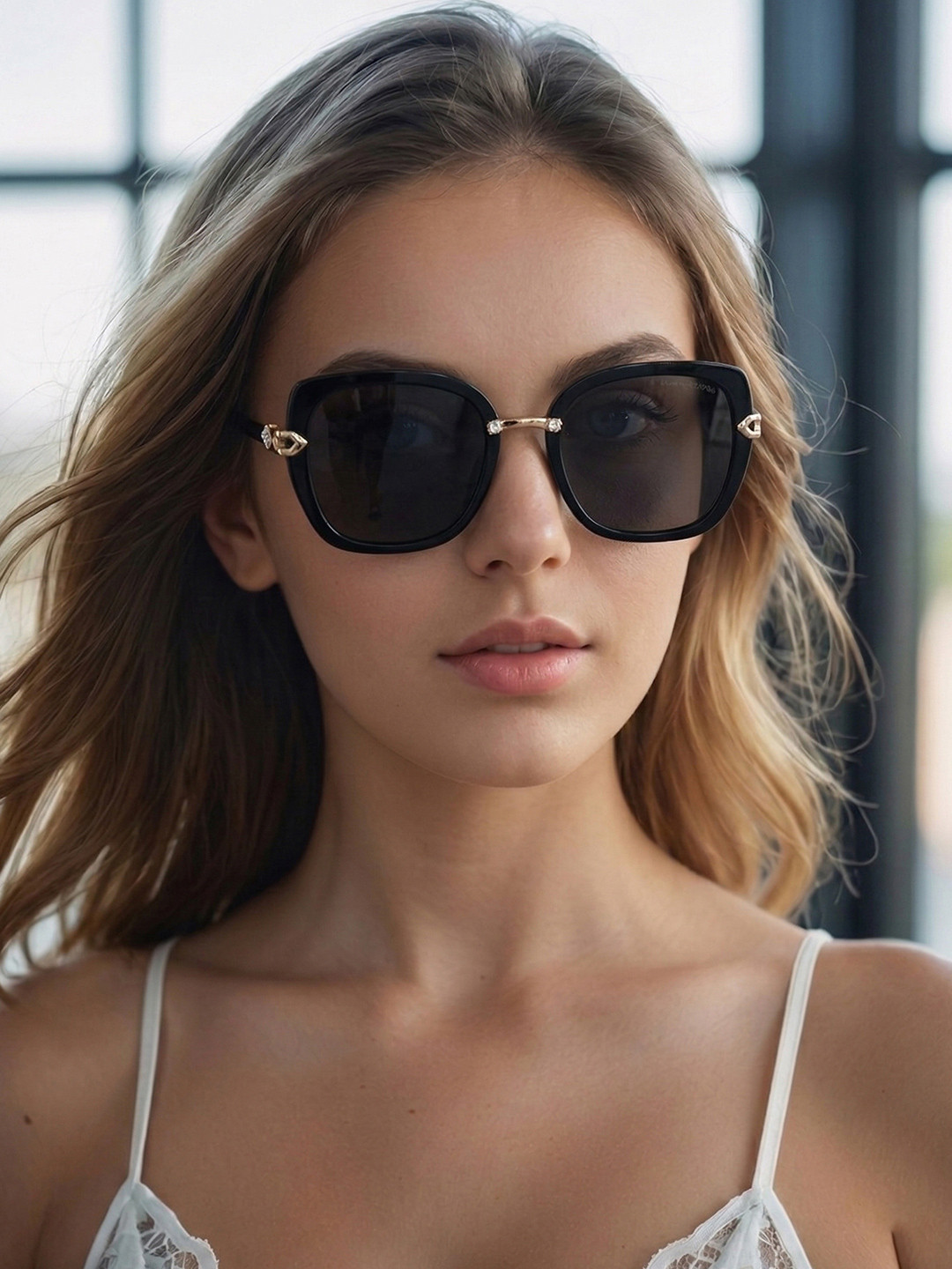 HASHTAG EYEWEAR Women Butterfly Sunglasses With UV Protected Lens WB-G1150472-A1