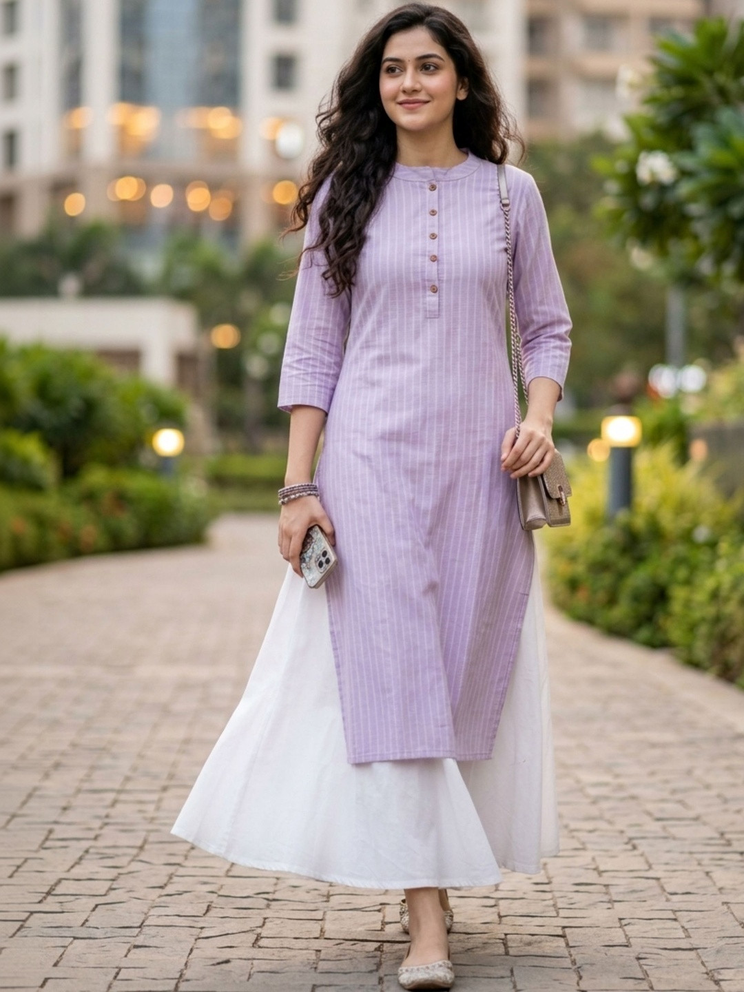 Milvia Women Printed Kurta
