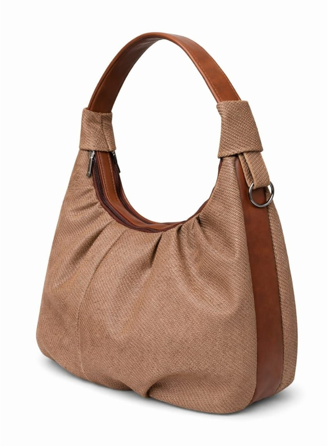 Springberry Colourblocked PU Structured Shoulder Bag