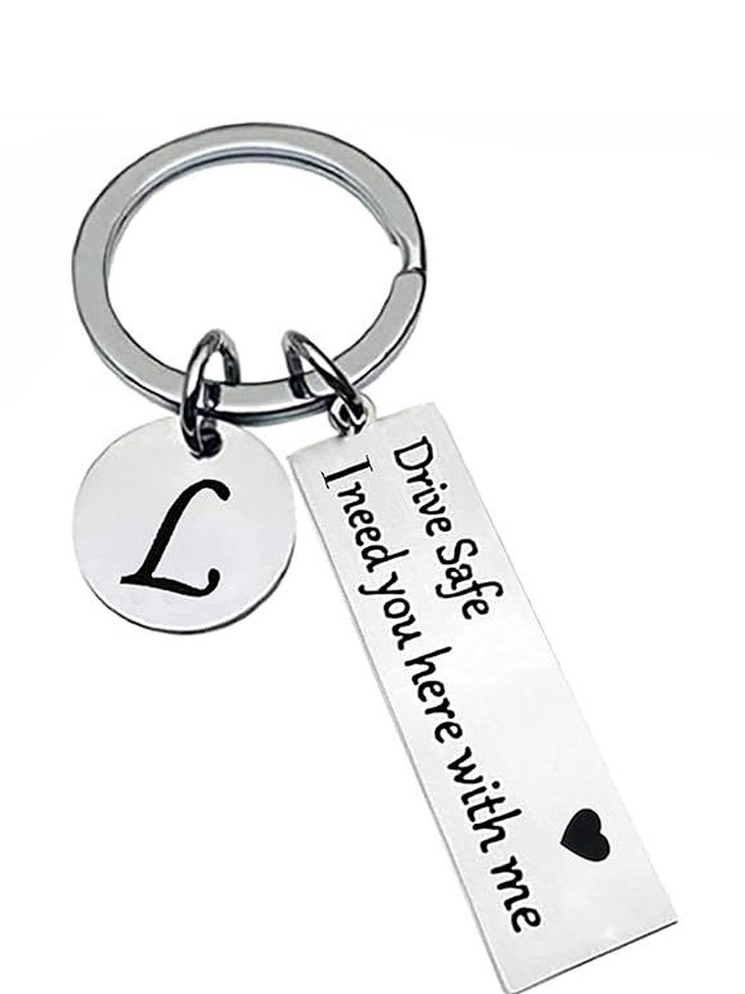 omuda Alphabet Drive Safe Key Chain