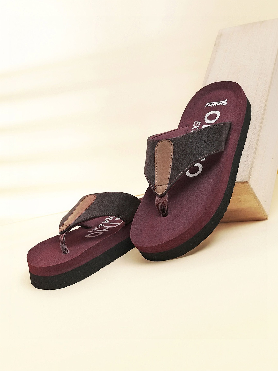 The Roadster Lifestyle Co Men Ortho Extra Soft Thong Flip-Flops