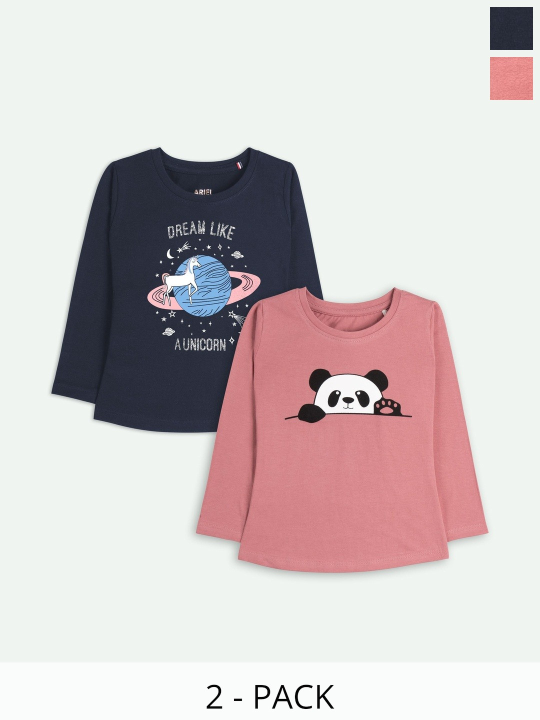 ariel Girls Pure Cotton Tshirts