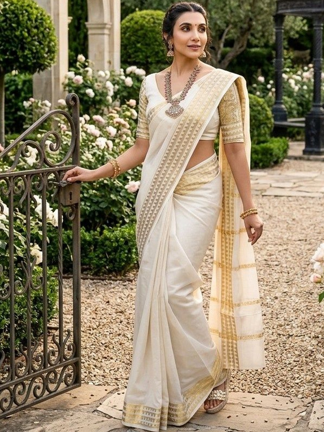 MISHRI TEX FAB Zari Art Silk Designer Kanjeevaram Saree
