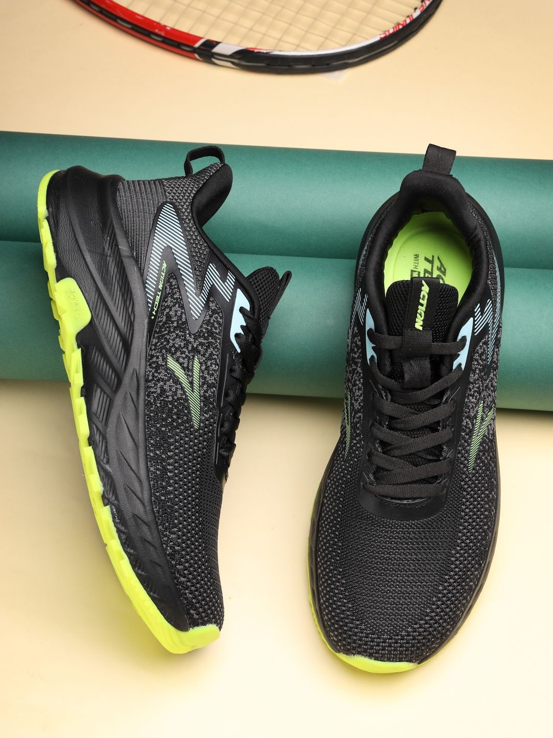 Action Men Mesh Running Non-Marking Shoes