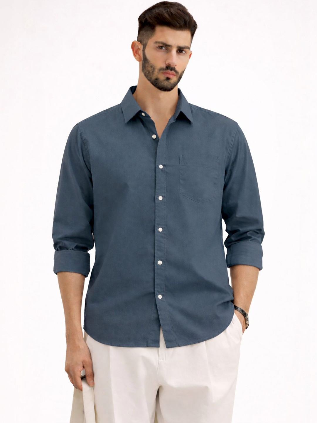 NETTO UOMO Men Casual Shirt