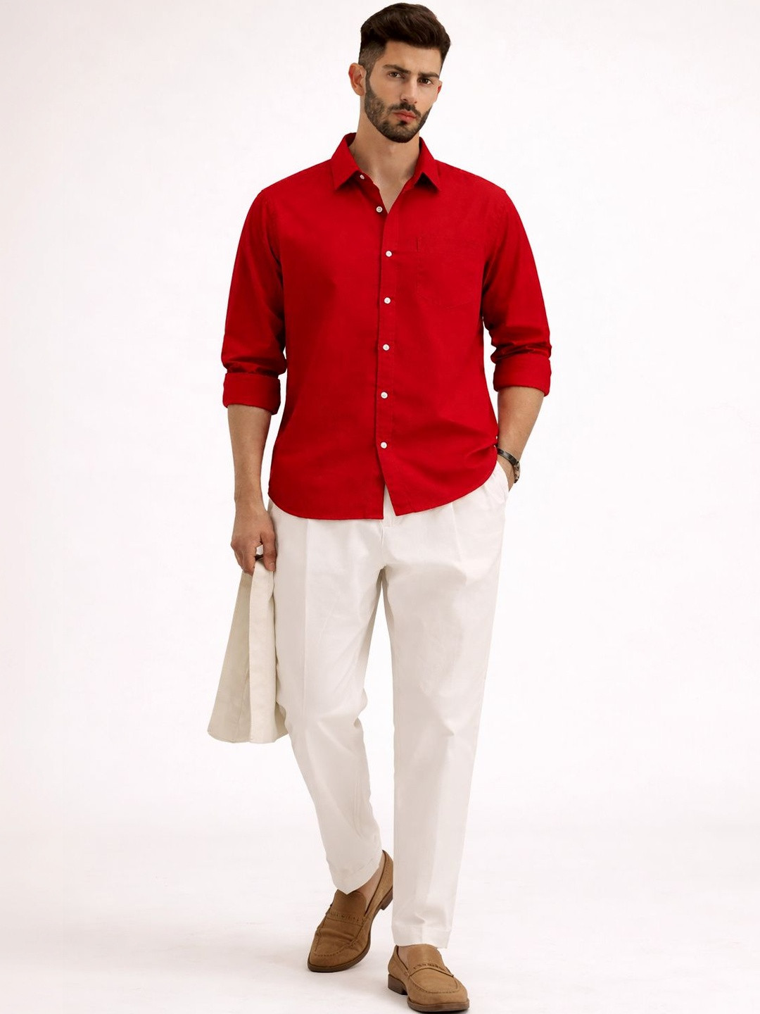 NETTO UOMO Men Casual Shirt