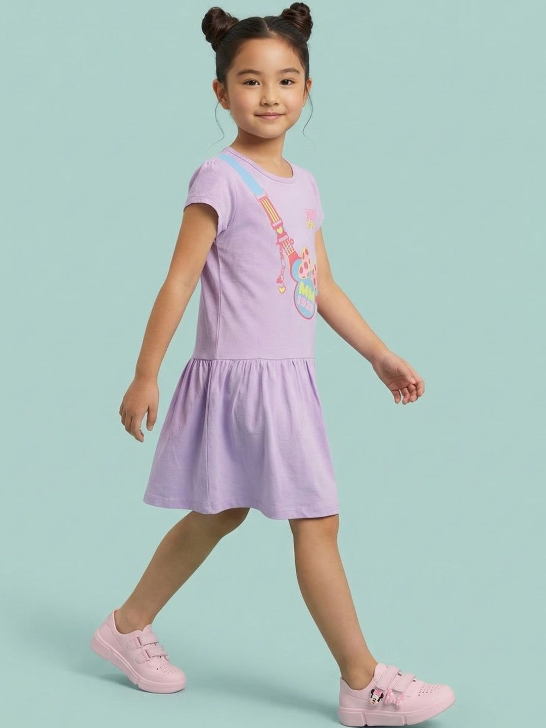 Nauti Nati Cotton Disney Above Knee A-Line Dress