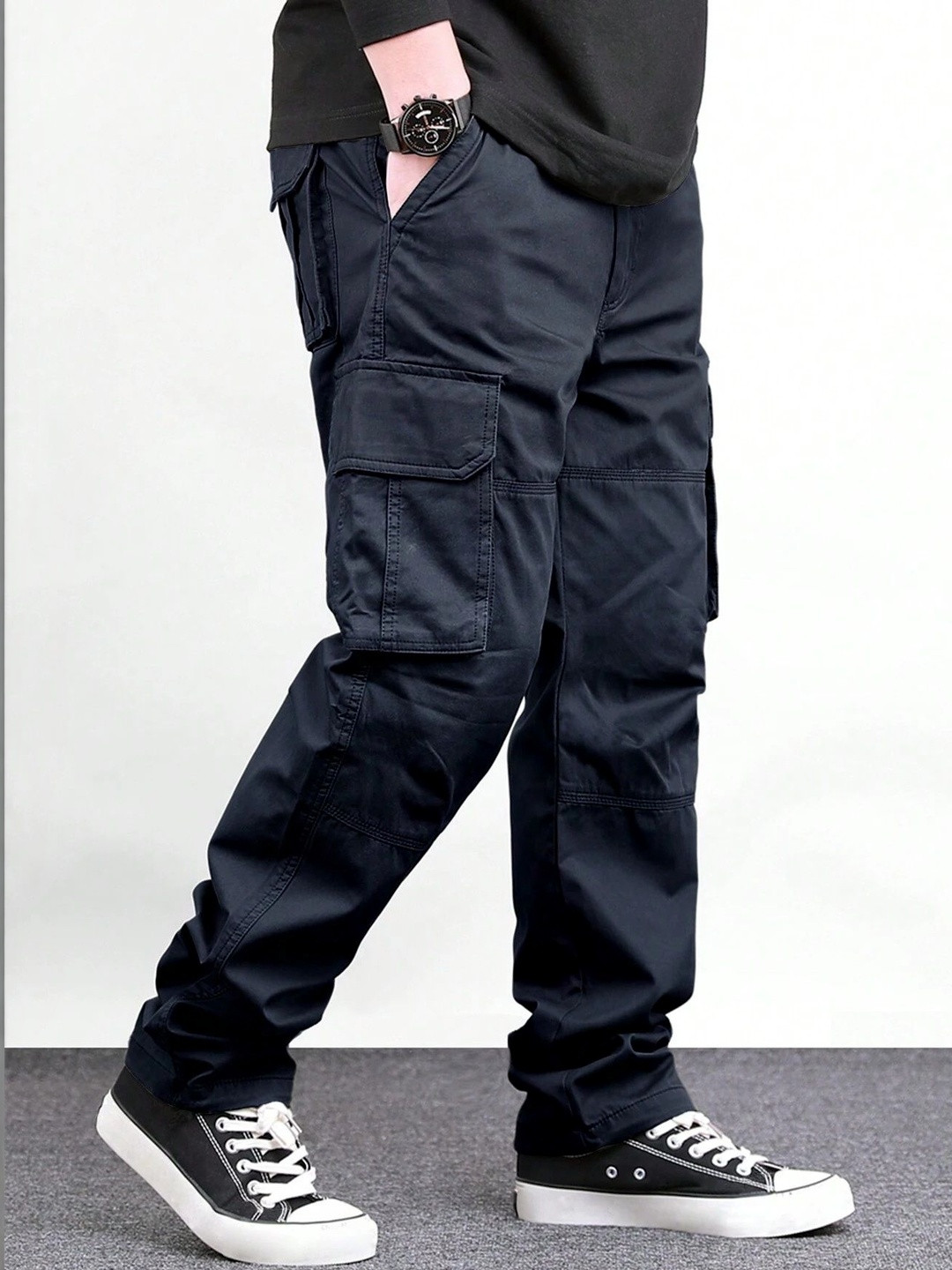 CHROVEL Men Regular Fit Cargos