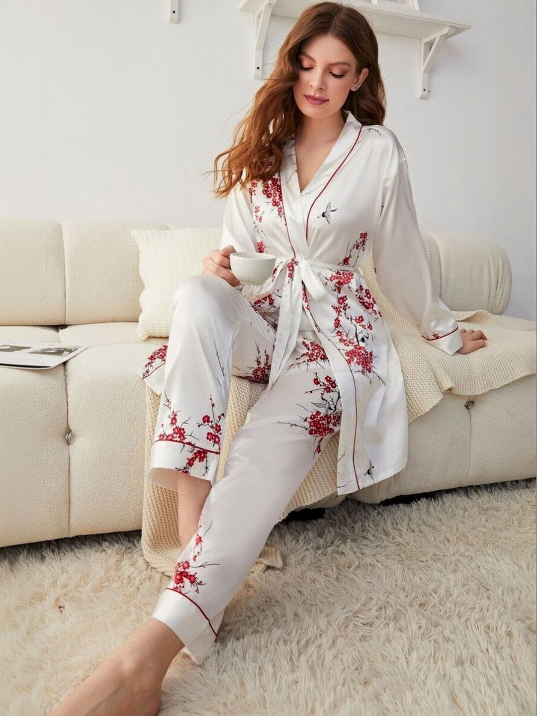 VEGAL Women Printed Night suit