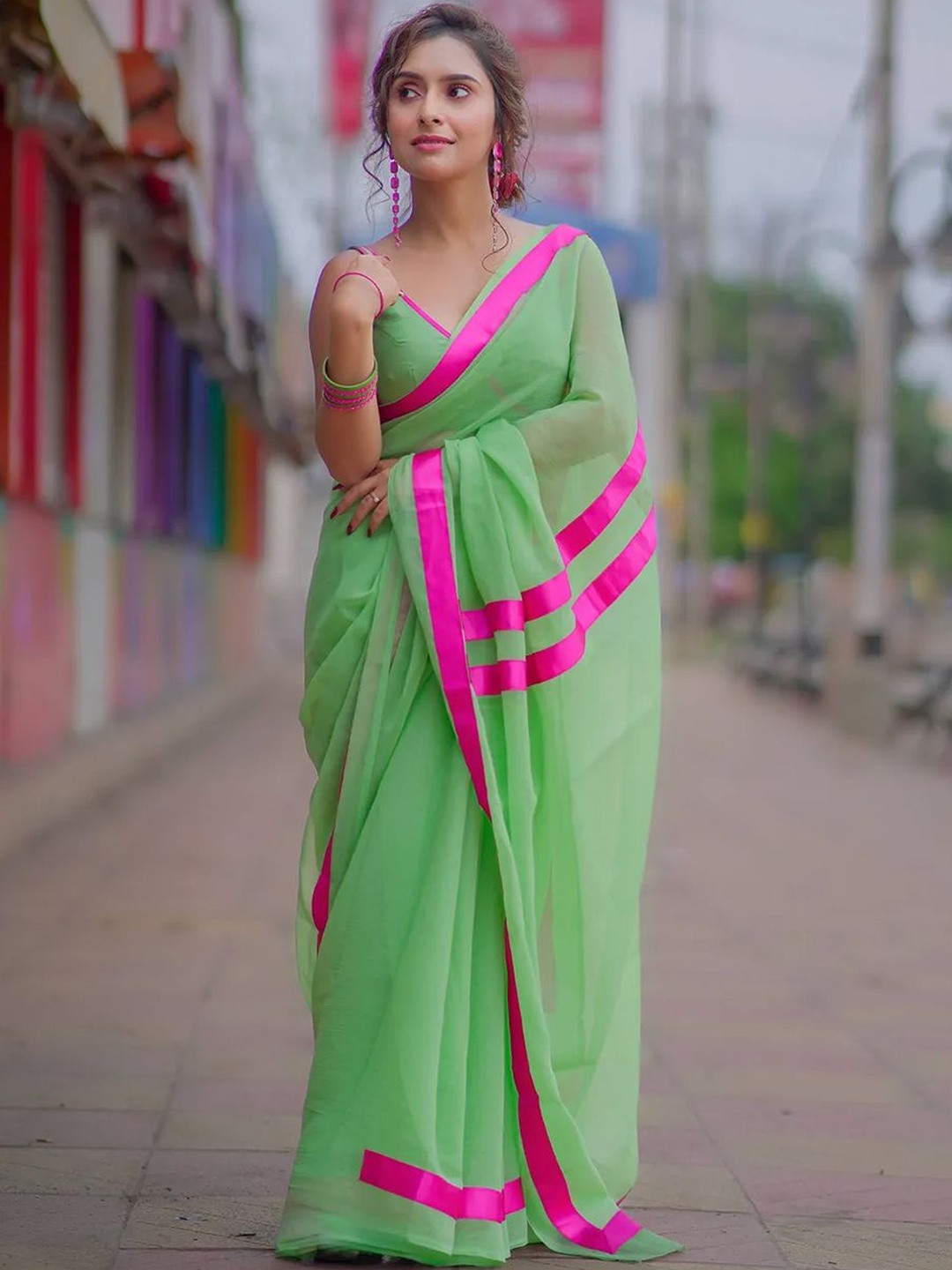 Aparna Pure Georgette Saree