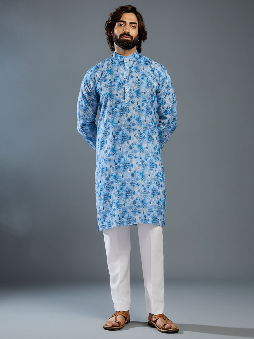Dincharya Men Kurta
