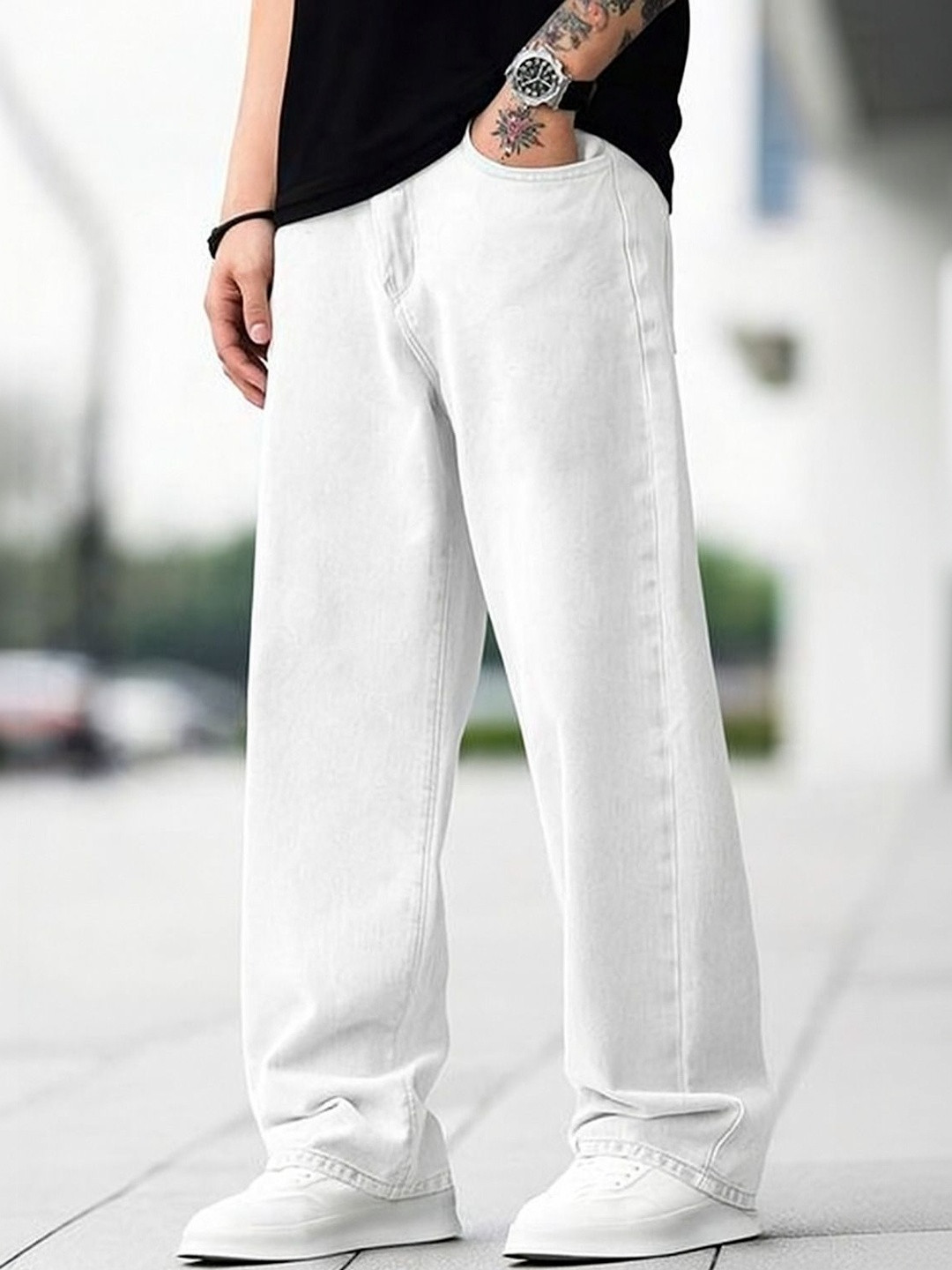 EVERFADE Men Mid-Rise Stretchable Jeans