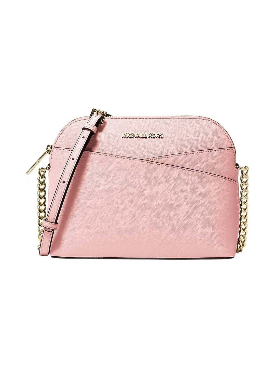 Michael Kors Light Pink Jet Set Travel Medium Crossbody Bag
