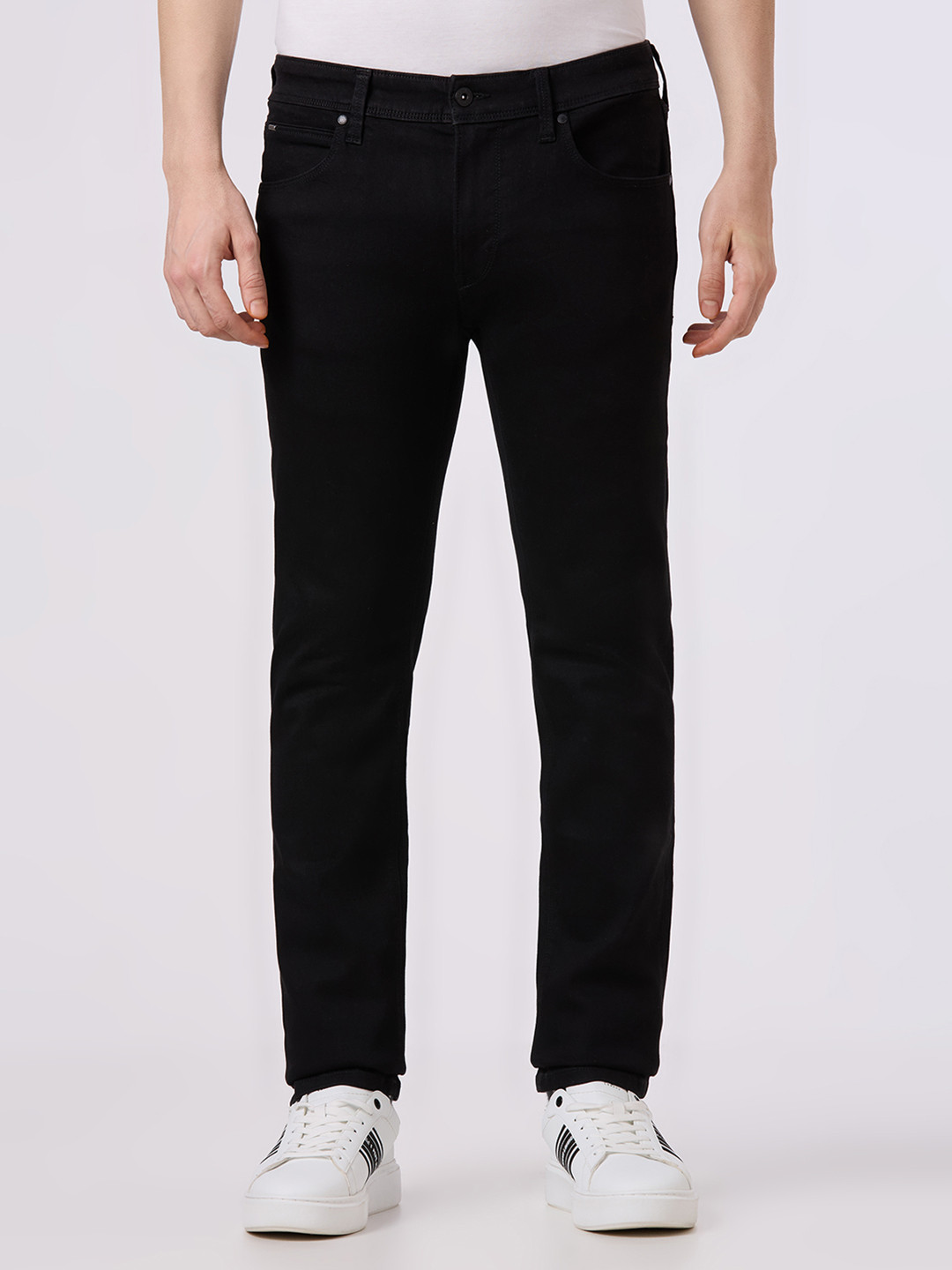 Pepe Jeans Slim Black Clean Look Men Jeans