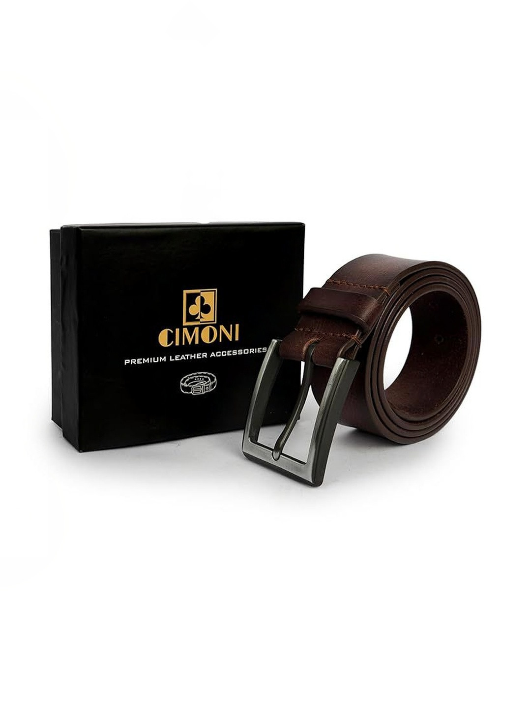 CIMONI Men Leather Belt