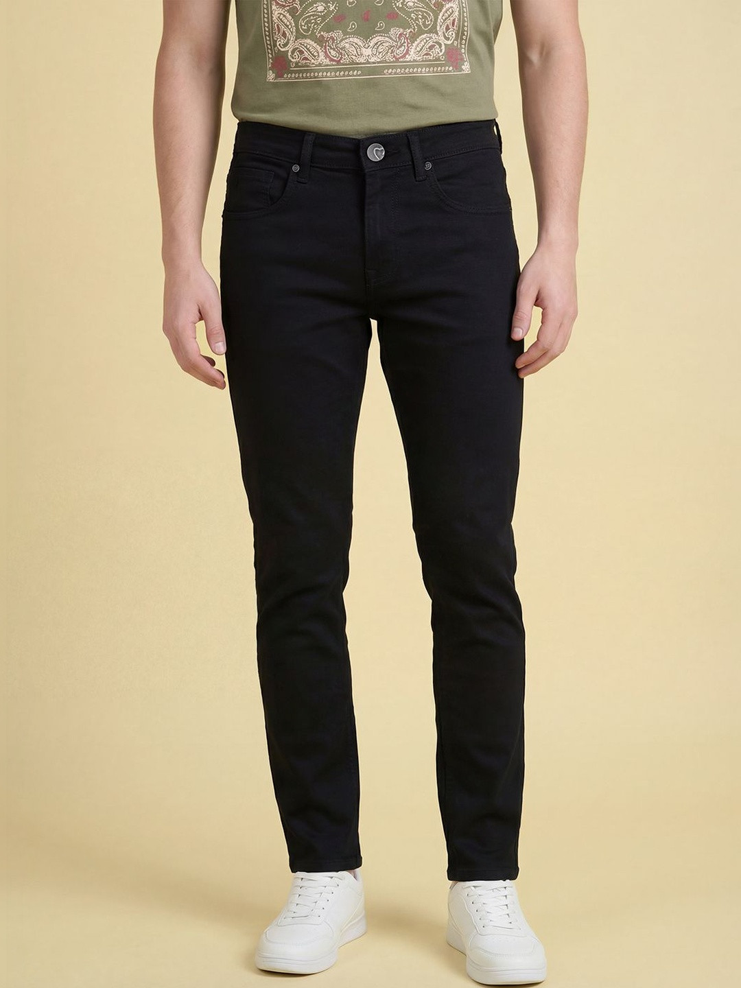 Being Human Men Butch Slim Fit Mid-Rise Stretchable Jeans