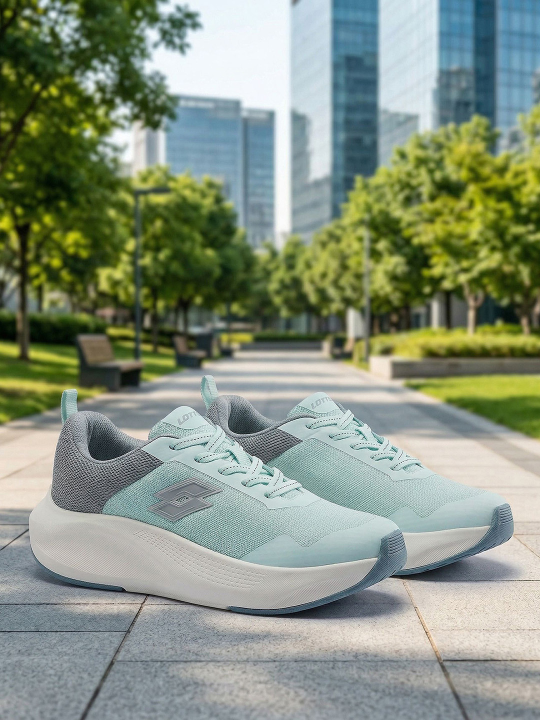 Lotto Women Energex Blue Running Shoes
