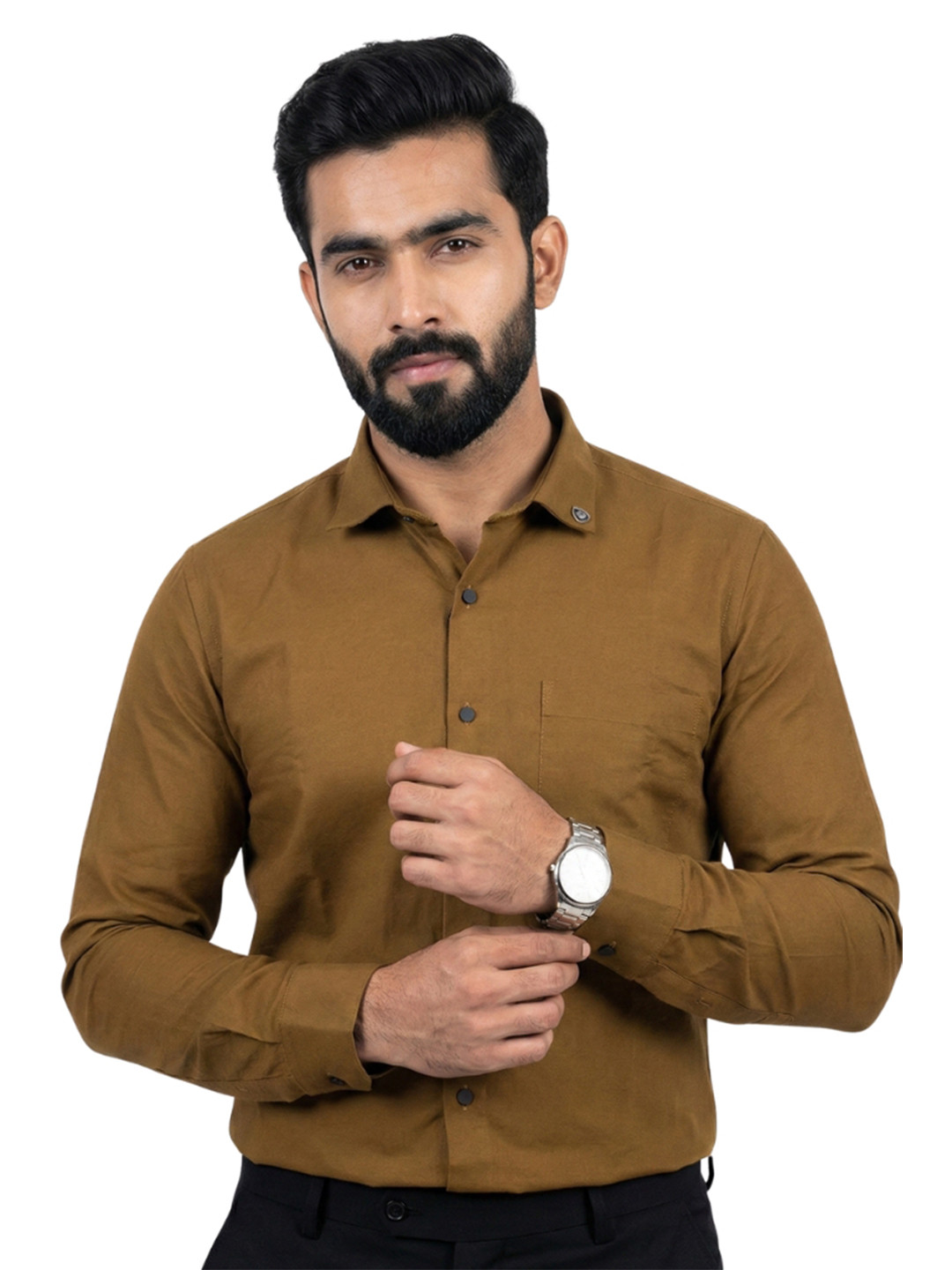 Kites Club Men Slim Fit Formal Shirt
