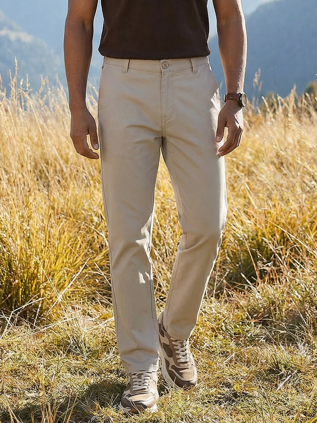 The Roadster Life Co. Men Chinos Trousers