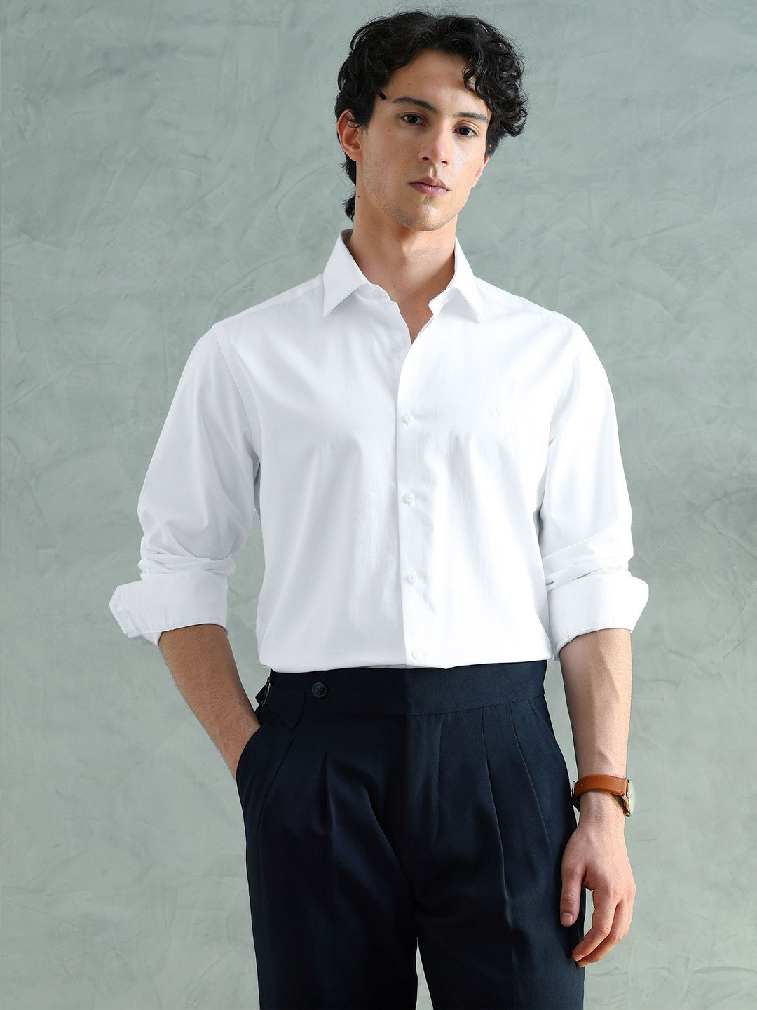 Giza Cotton Slim Fit Shirt