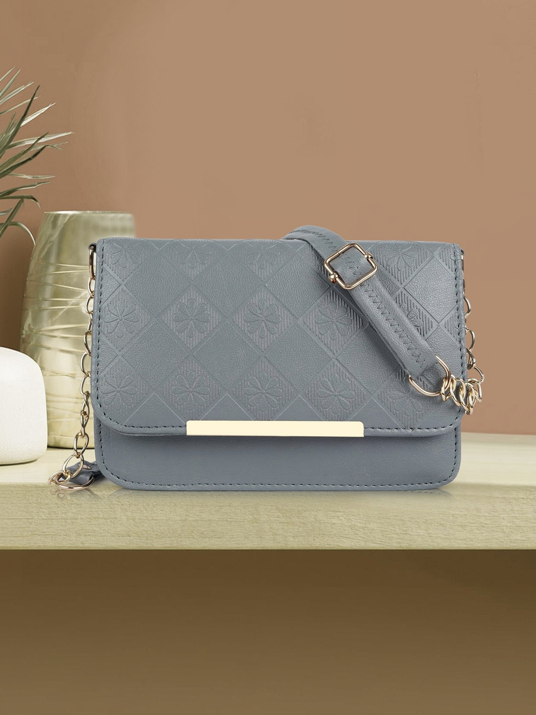 SPOTIC Textured Sling Bag