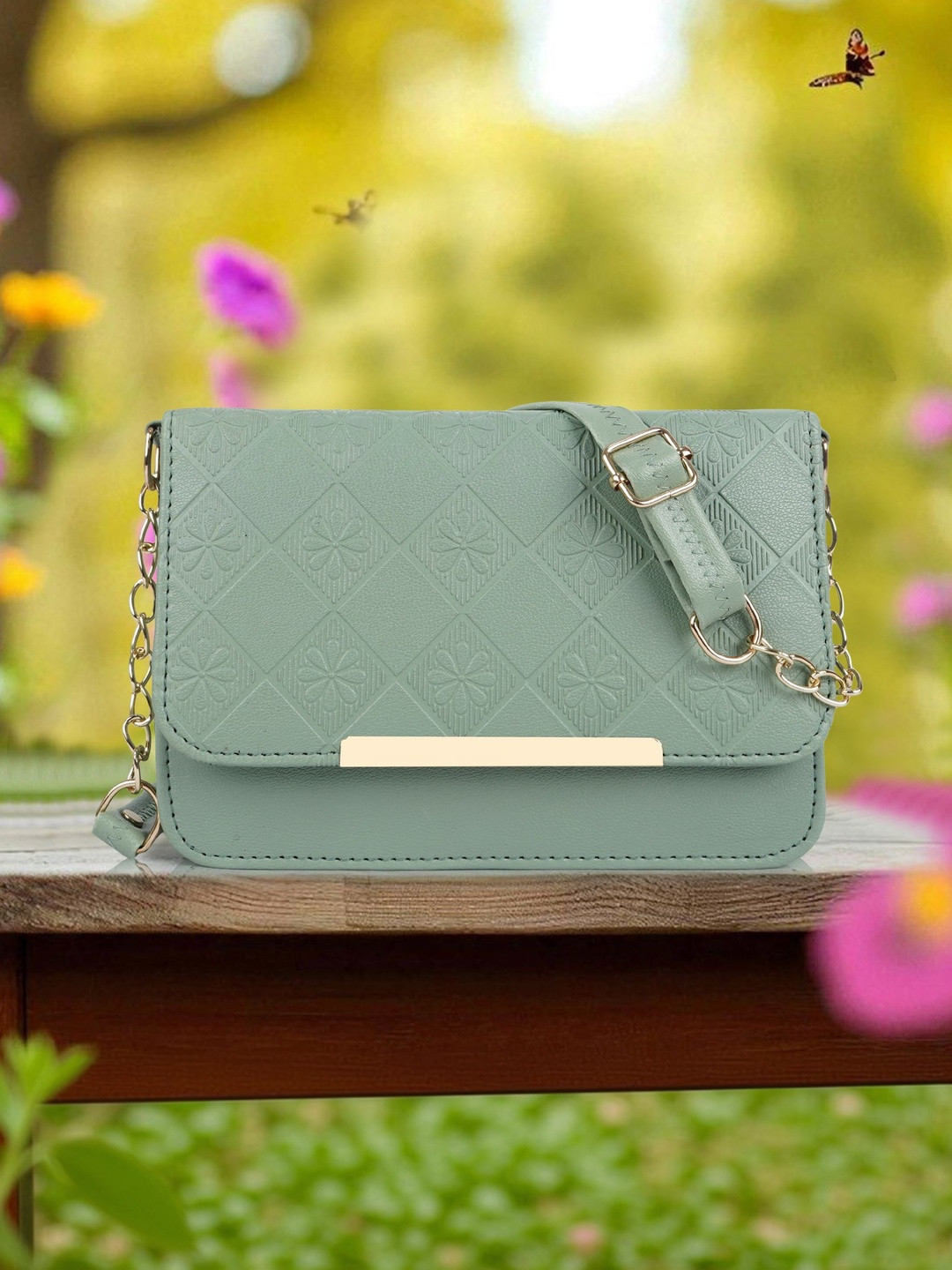 SPOTIC Textured Sling Bag