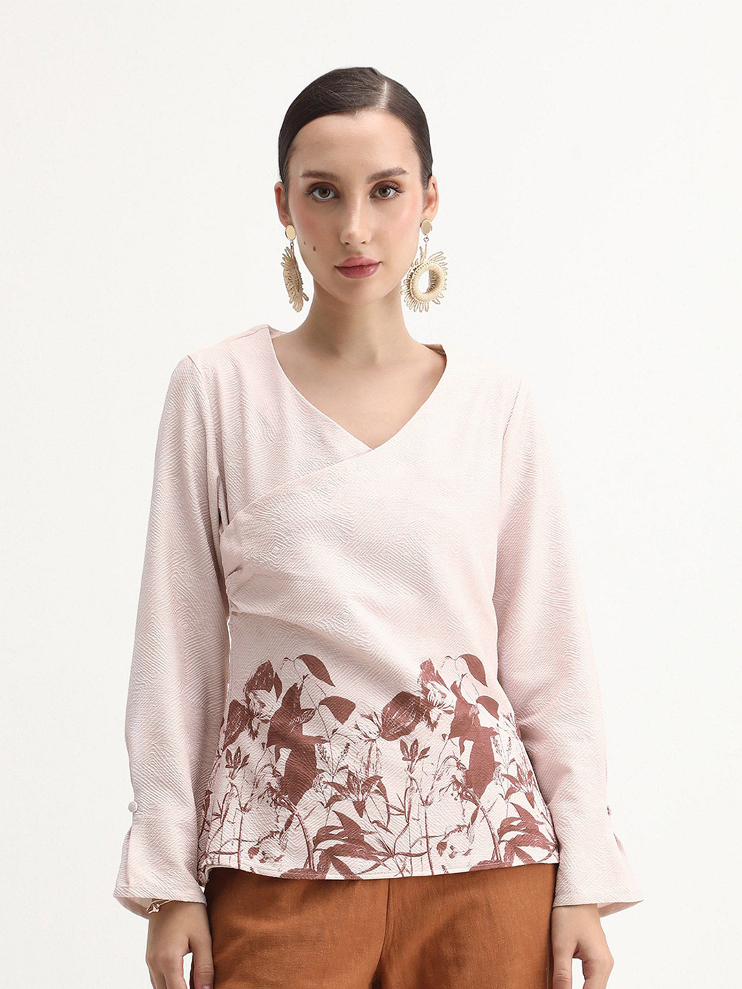 RAREISM Floral Printed Top
