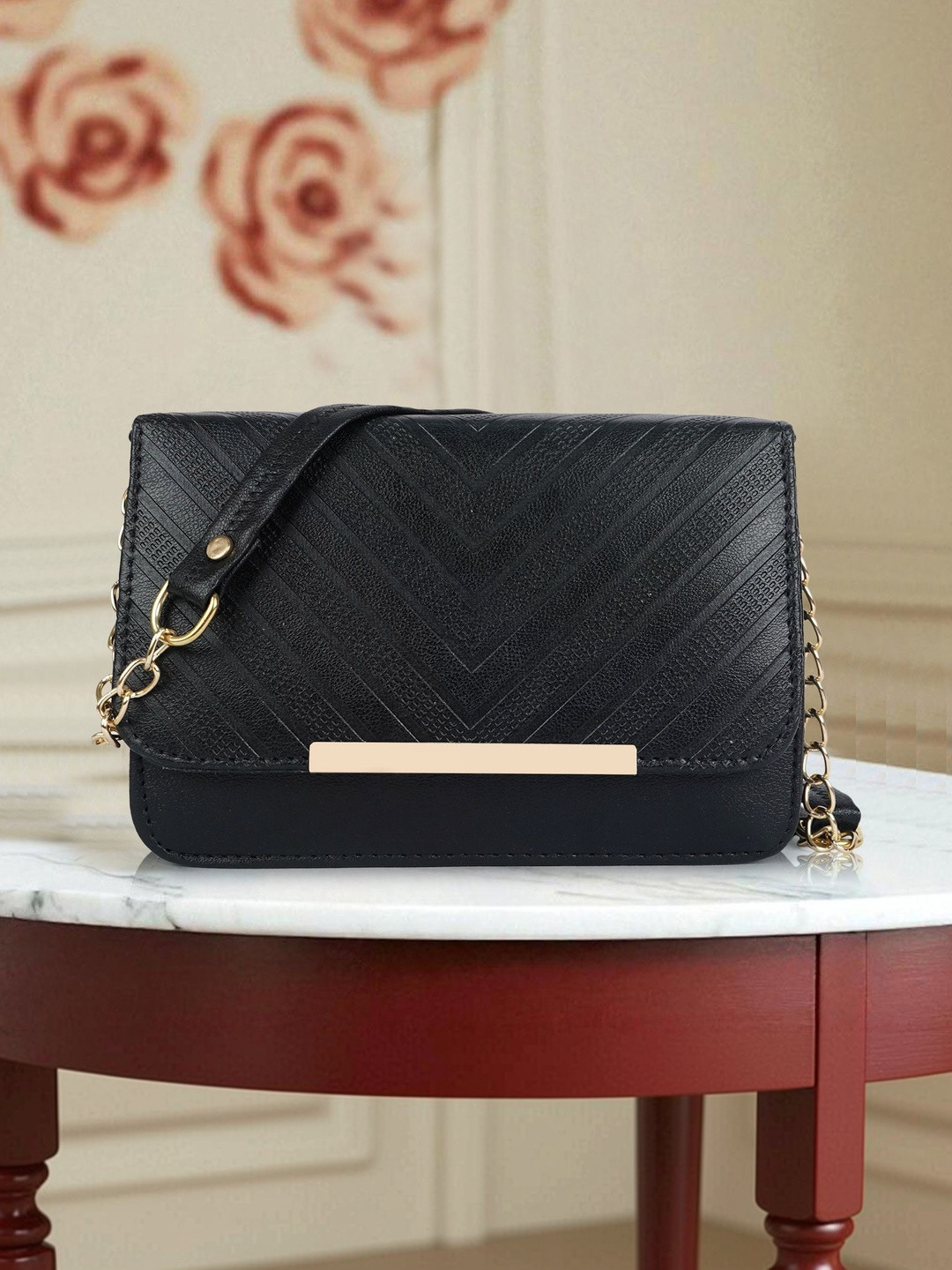 ROLEXO Textured Sling Bag