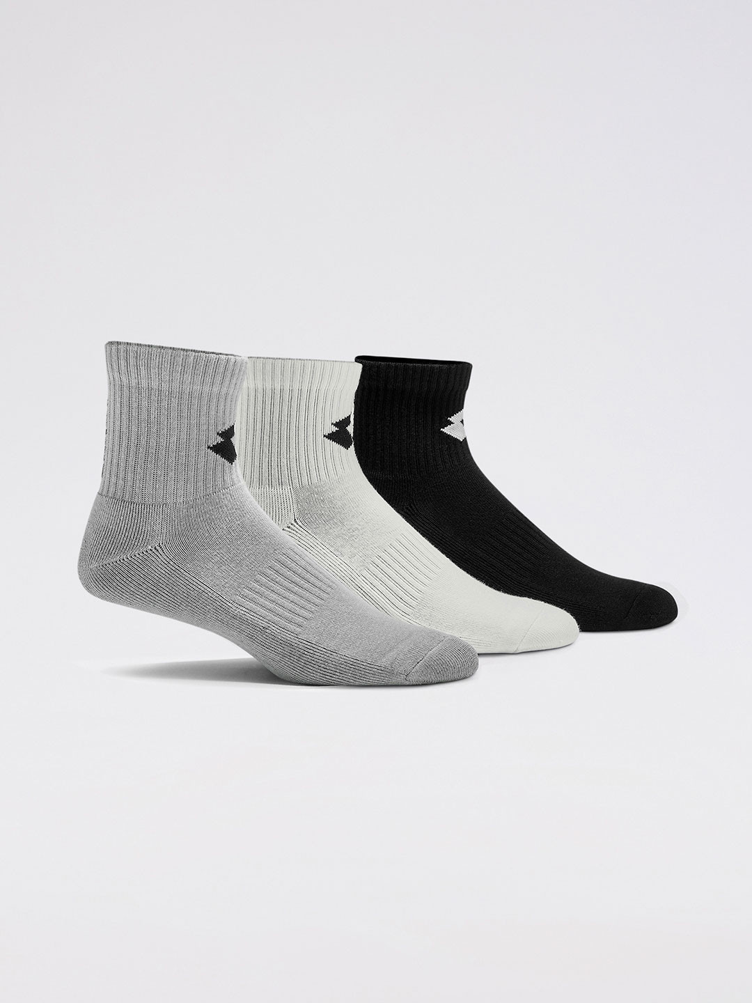 Lotto Play Socks 2.0 Assorted Quarter - 3 Pairs