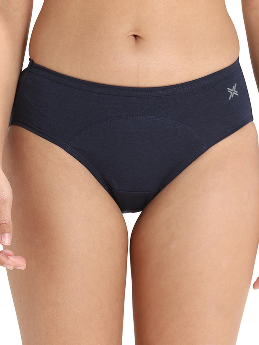 LAVOS Cotton Womens Period Panty Hipster Leak Proof Reusable Underwear Odor & Stain Free