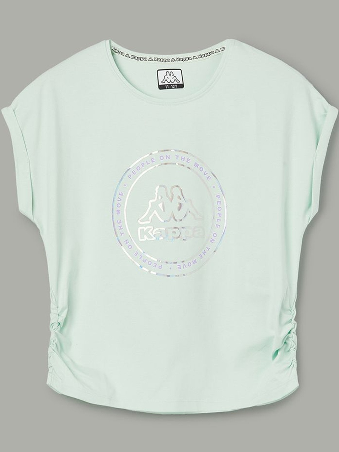 Kappa Girls Grey Cotton Tops