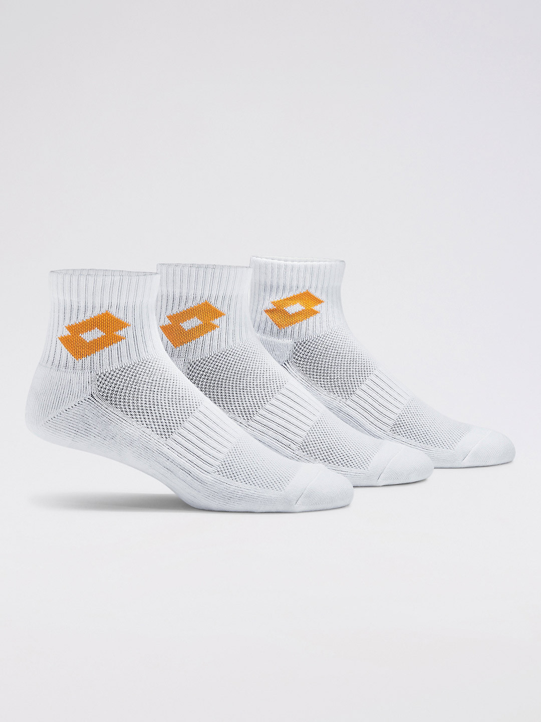 Lotto Kickoff Socks 1.0 White Ankle - 3 Pairs