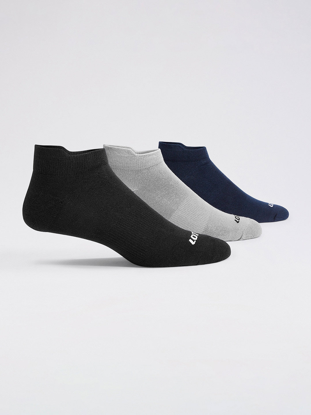 Lotto Essentials Socks 2.0 Assorted Sneaker - 3 Pairs