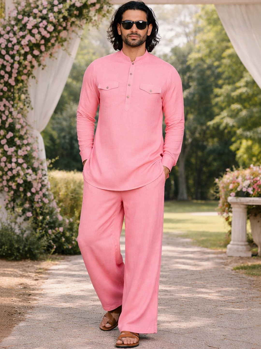 See Designs Men Regular Kurta With Trousers