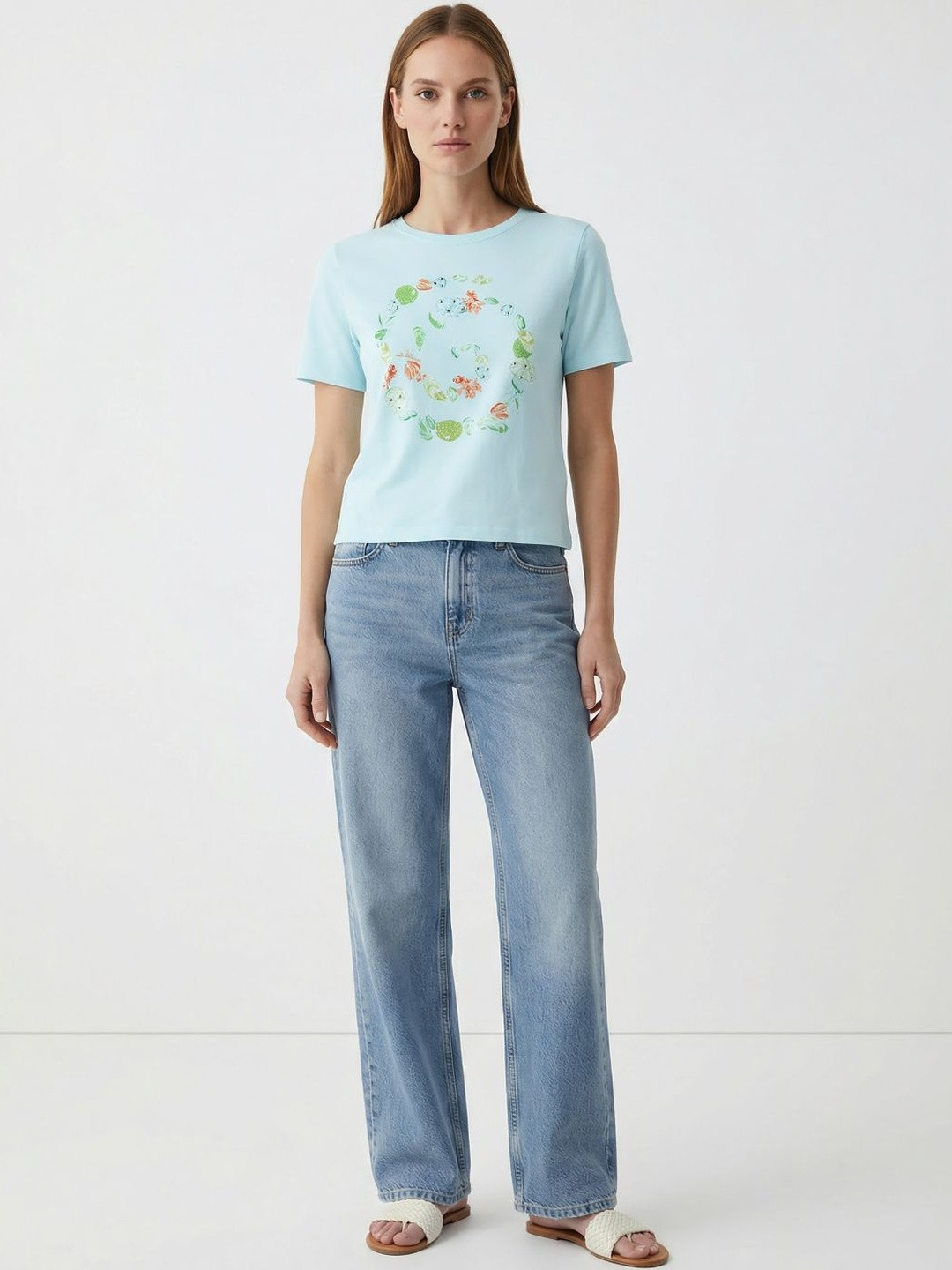 COVER STORY Women Printed T-shirt