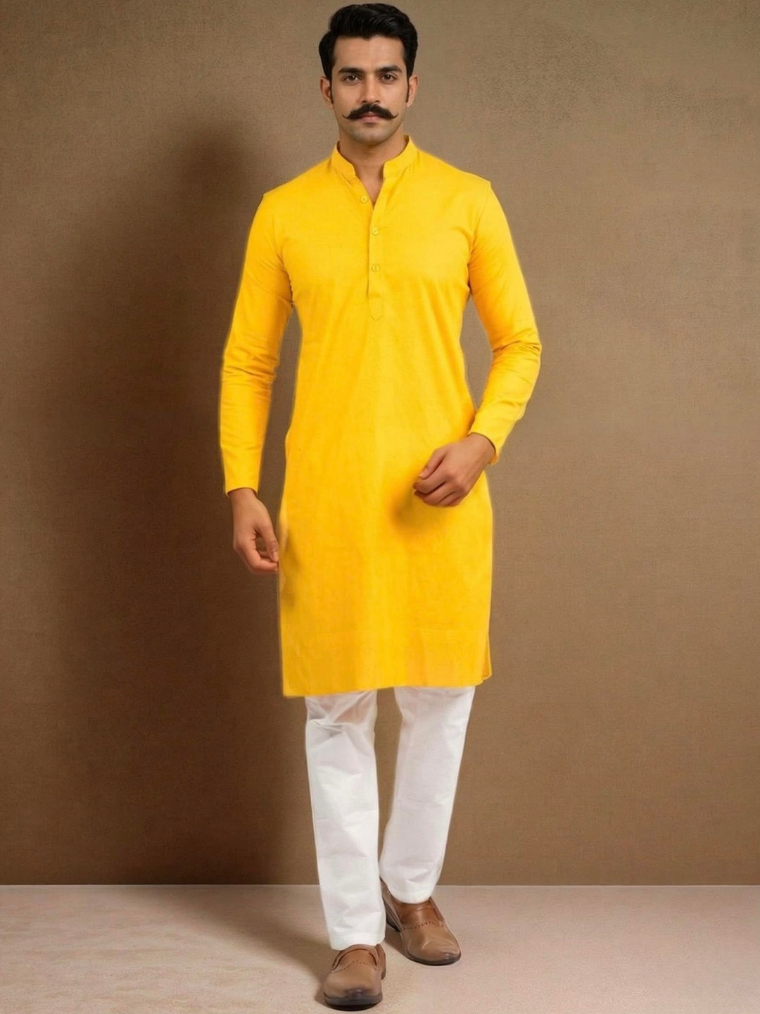 Ethluxis Men Regular Kurta with Pyjamas