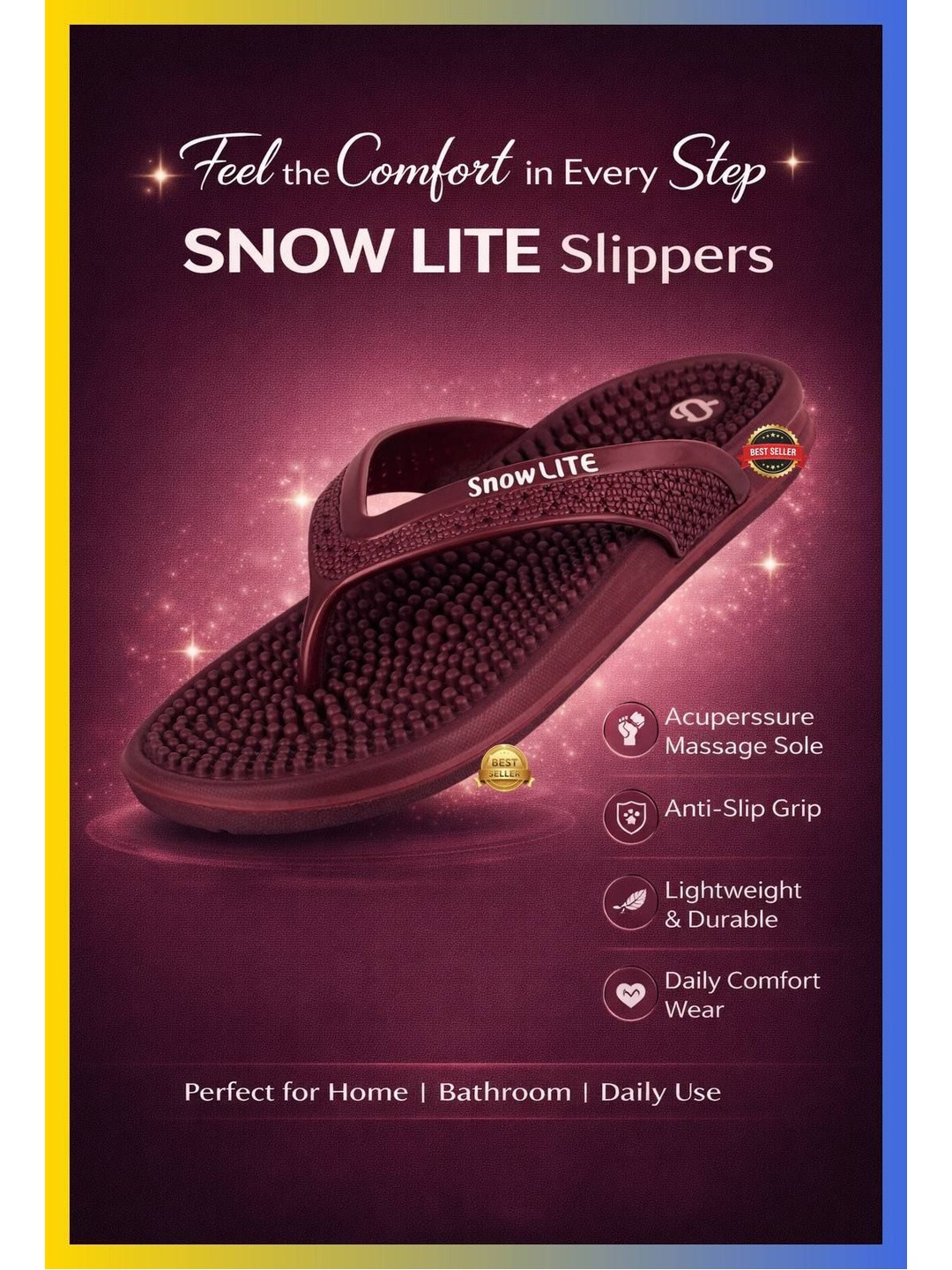 RICHALE Women Thong Flip-Flops