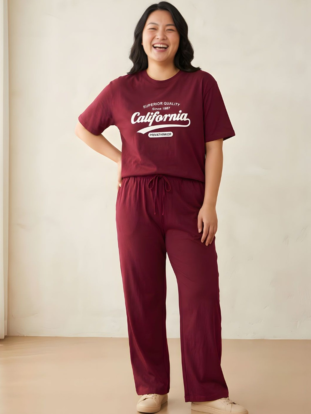 Lugo Printed T-shirt with Trousers