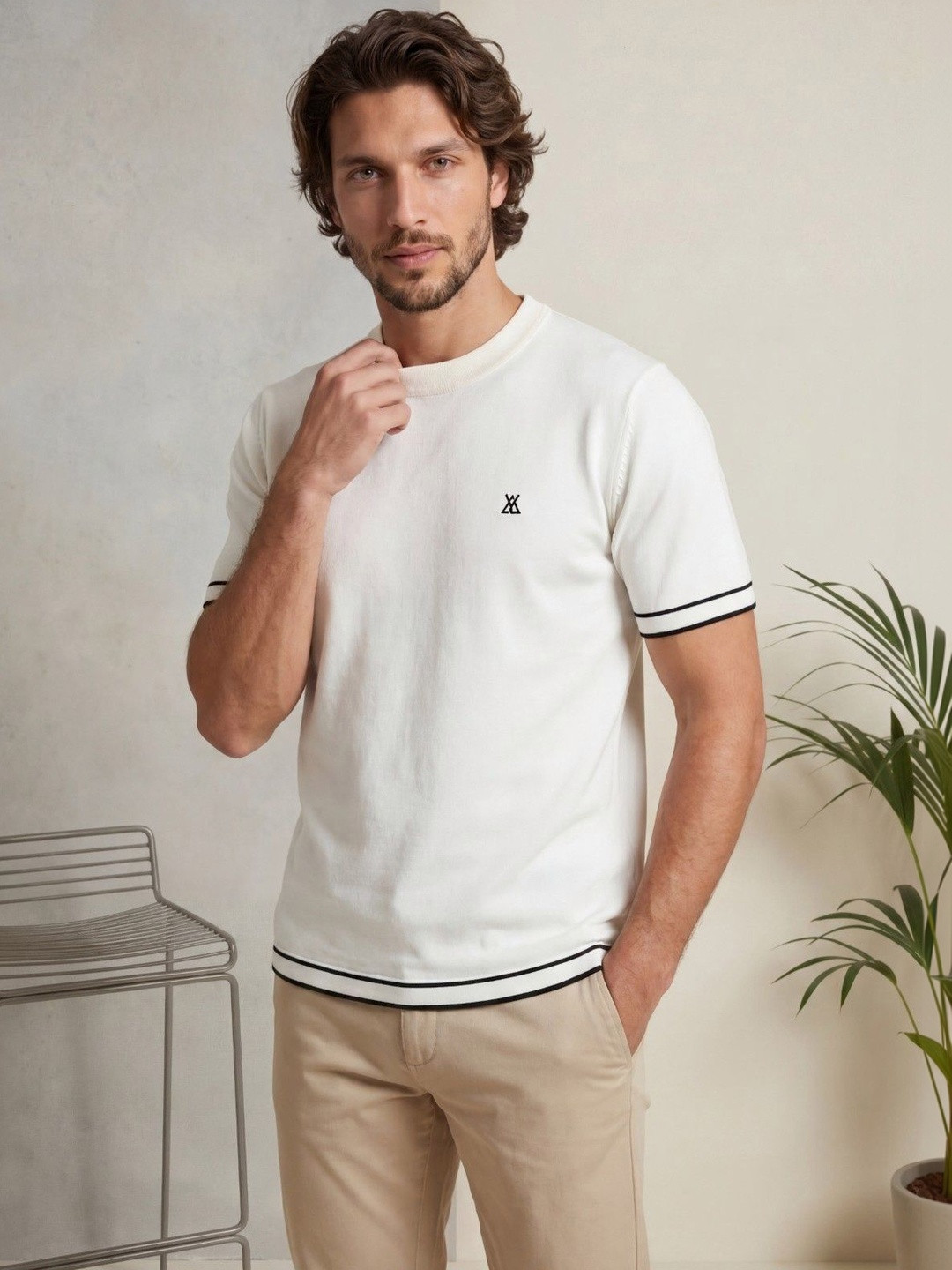 AYL Men Brand Logo T-shirt