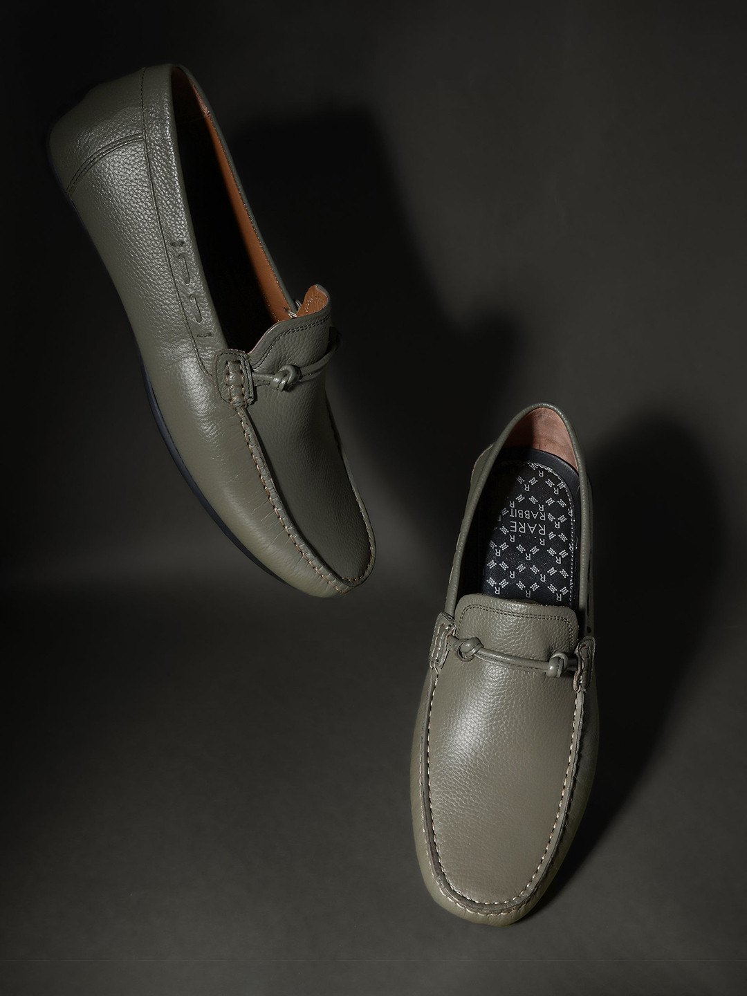RARE RABBIT Men Leather Formal Loafers