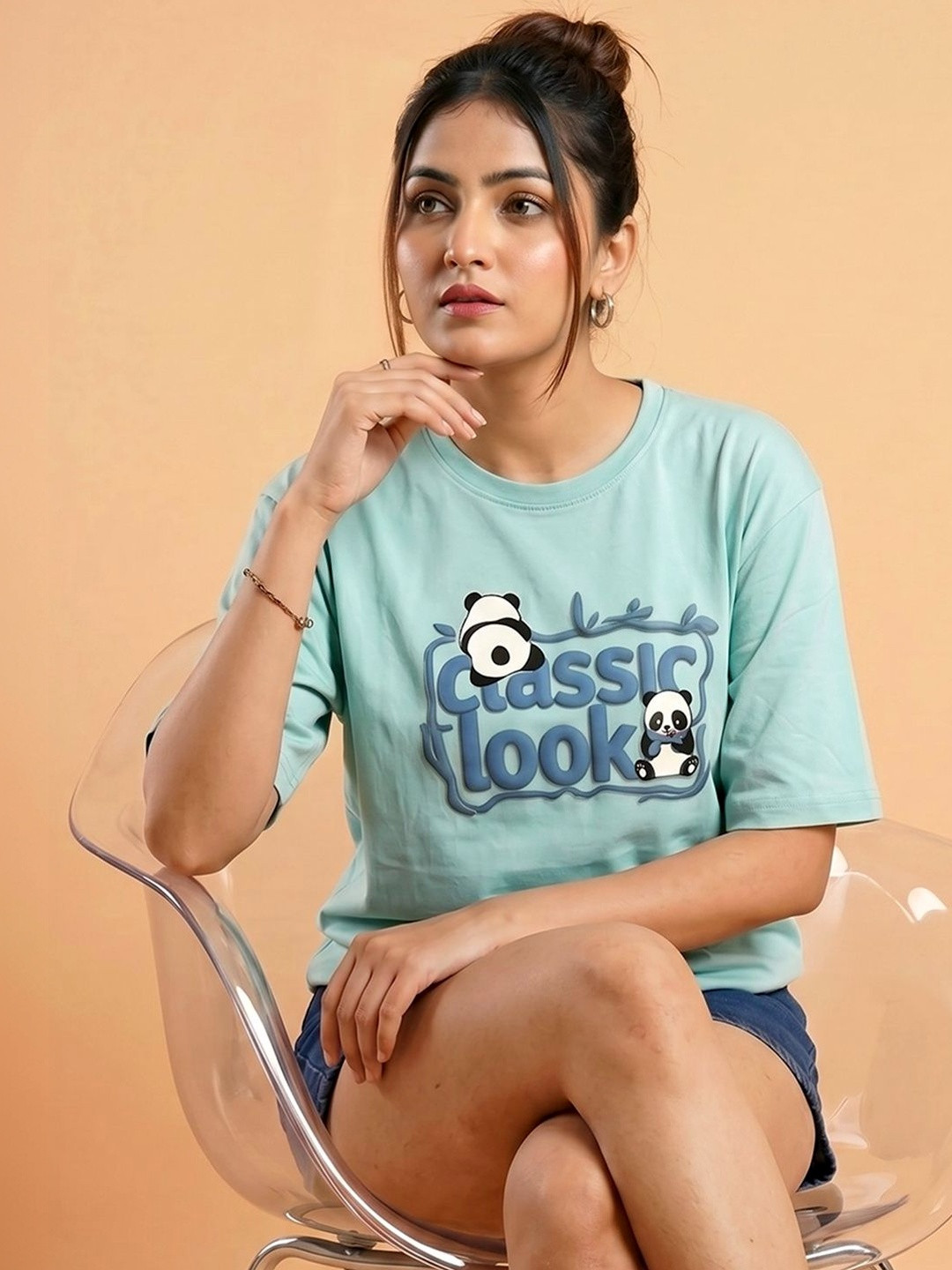 ADDYVERO Women Printed T-shirt