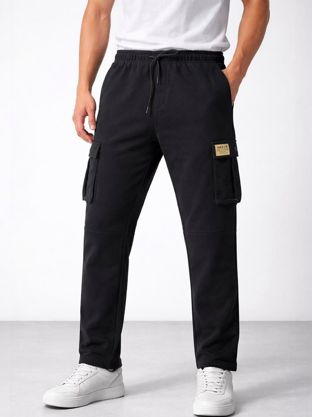Raves Men Straight Fit Cargos
