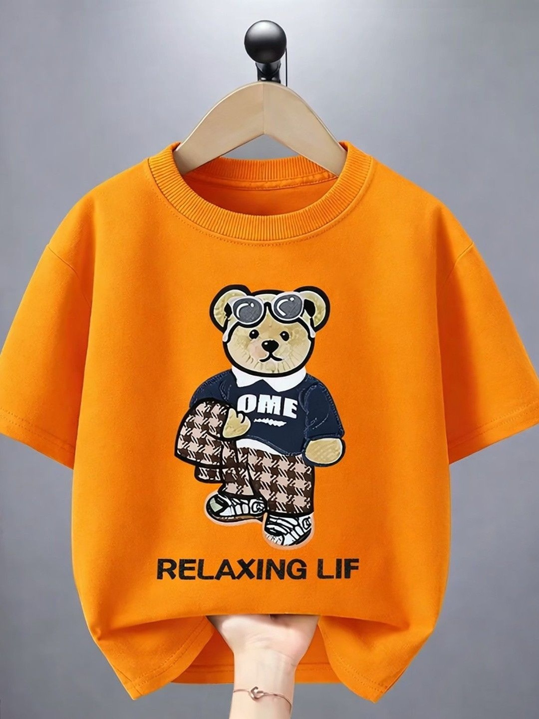 KEESOR Boys Graphic Printed Round Neck Cotton Tshirts