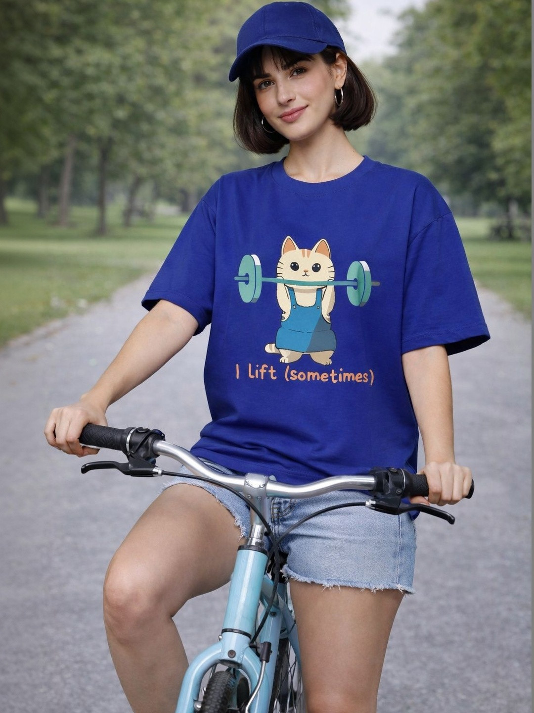 HERE&NOW Women Printed Bio Finish T-shirt