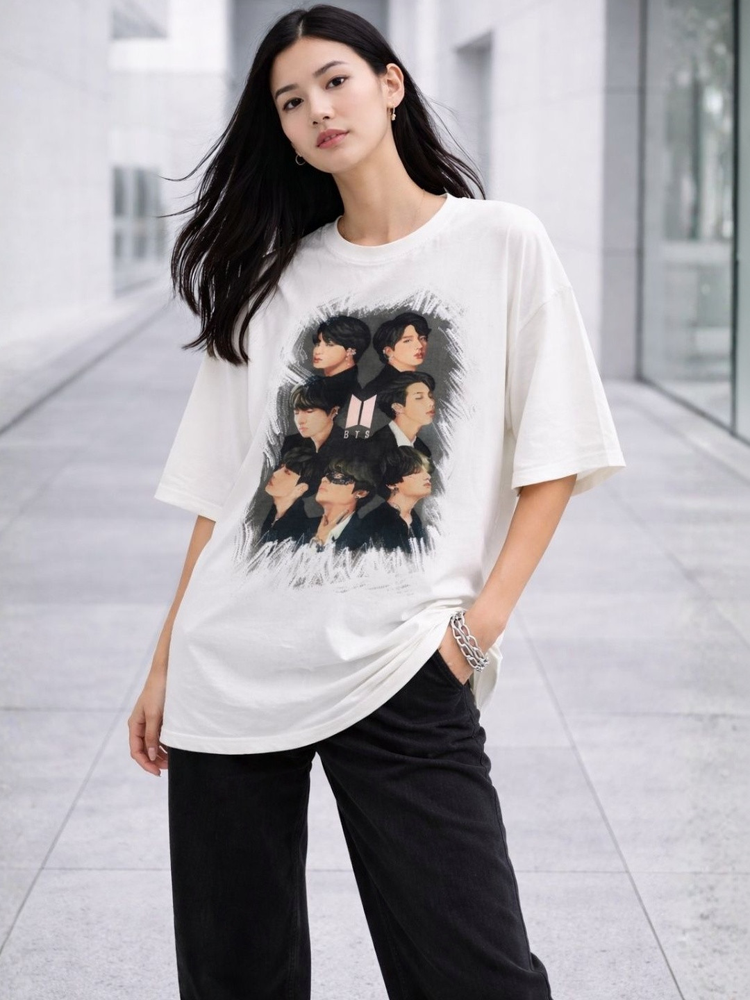 clobug Women Printed T-shirt