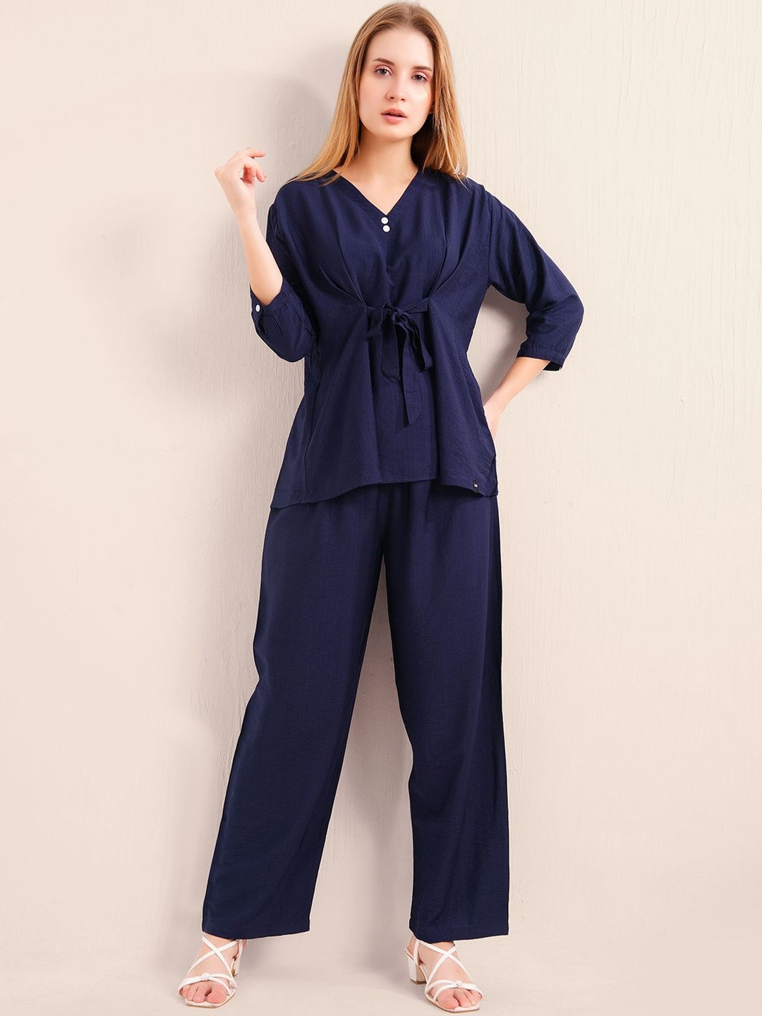 L&M Solid Top with Trousers