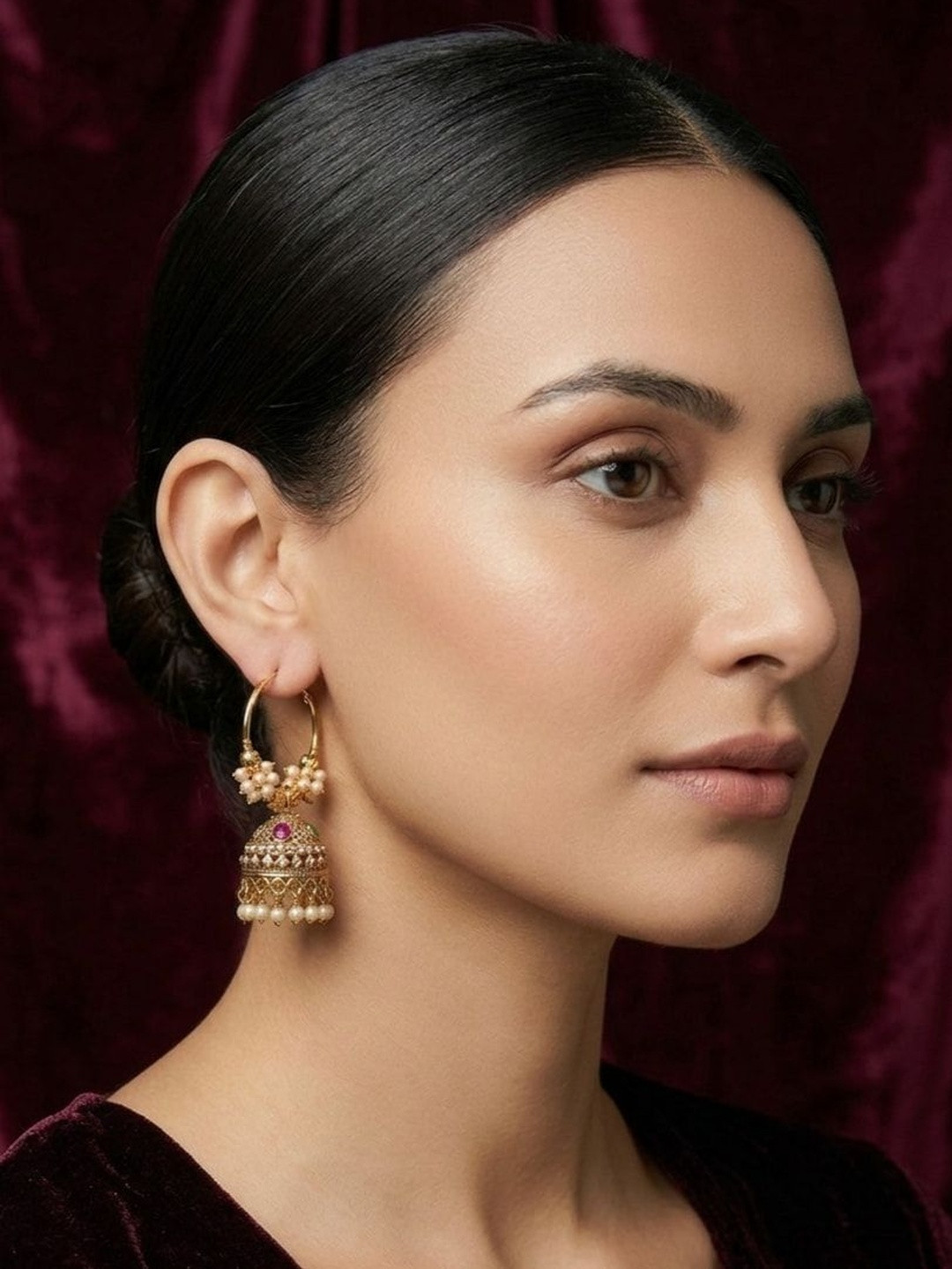 SZN Classic Jhumkas Earrings