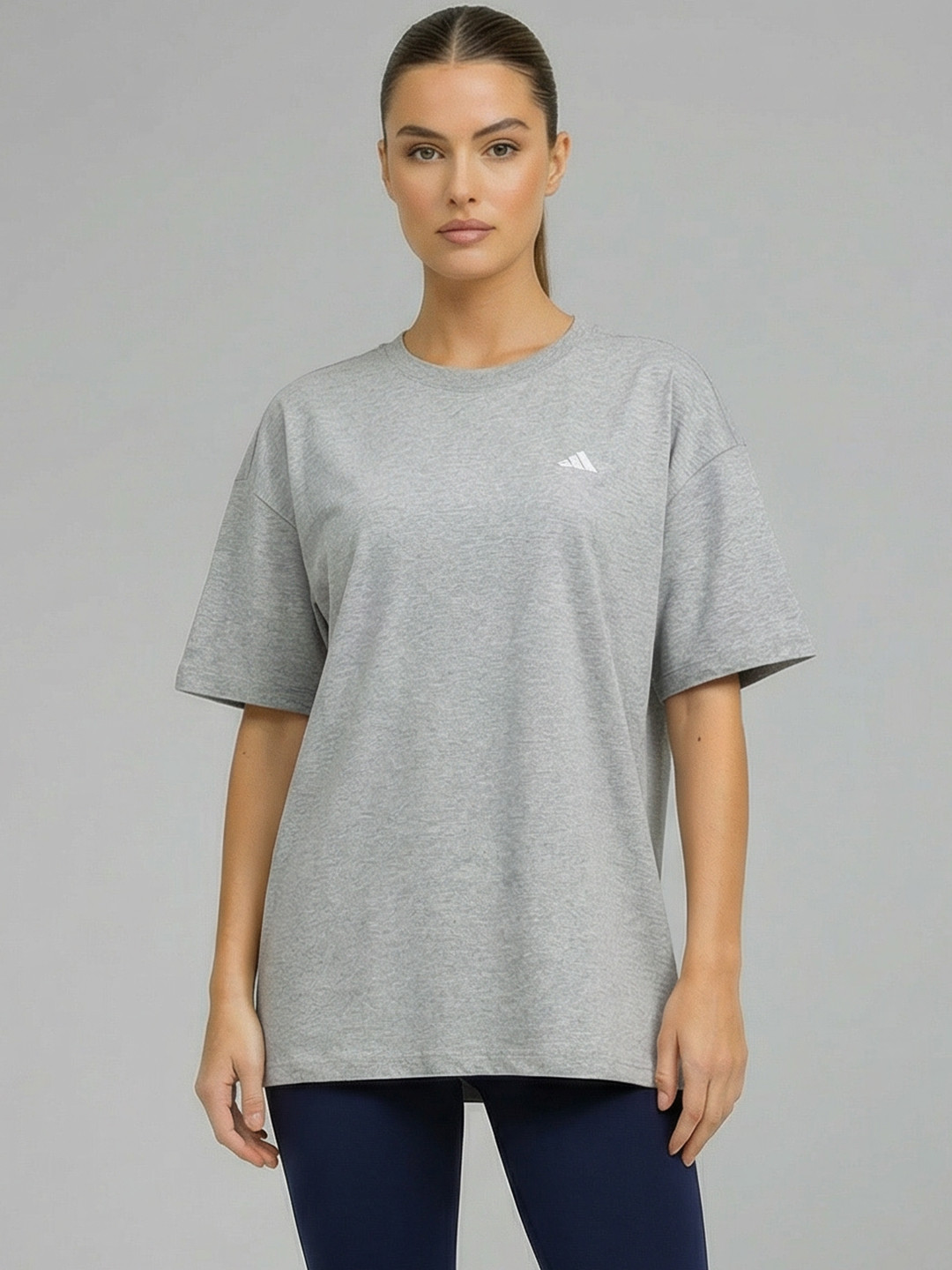 ADIDAS Oversized Round Neck T-shirt