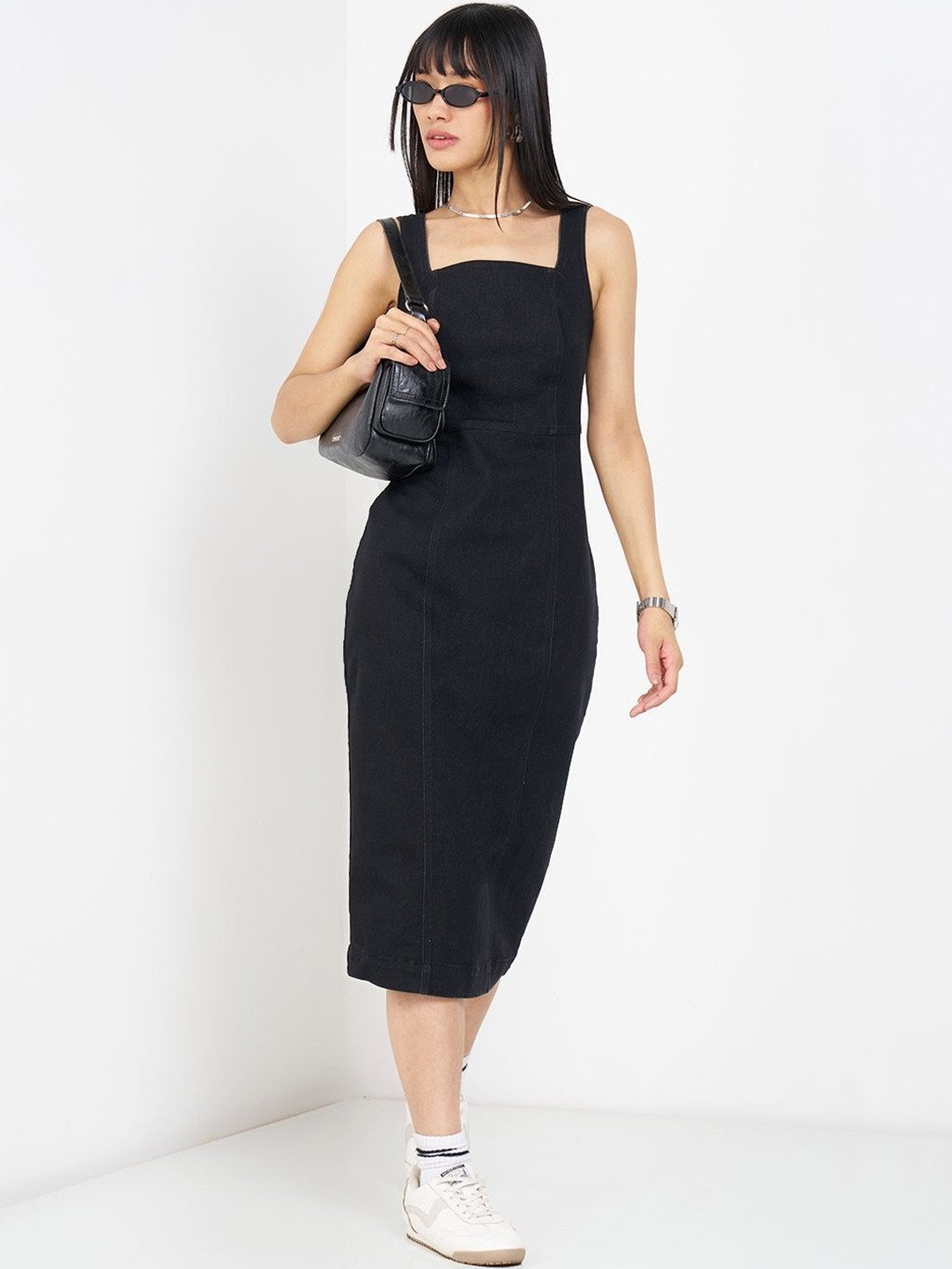SF JEANS by Pantaloons Sleeveless Dress